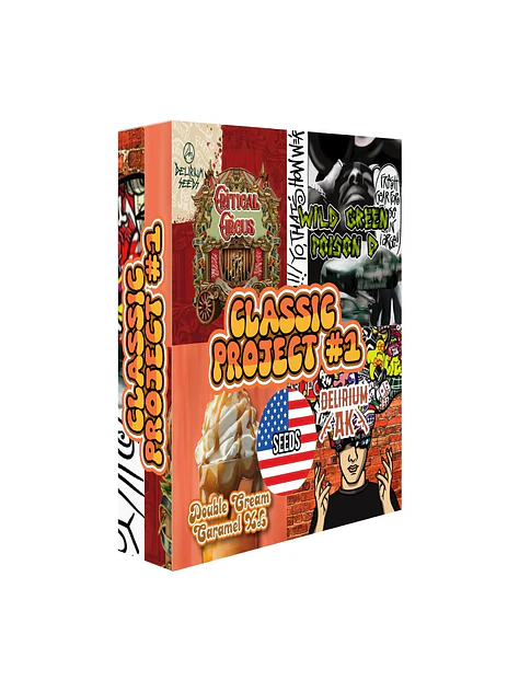 Mix Classic Project N°1 Auto -Delirium Seeds (X14/X8/X4) 1