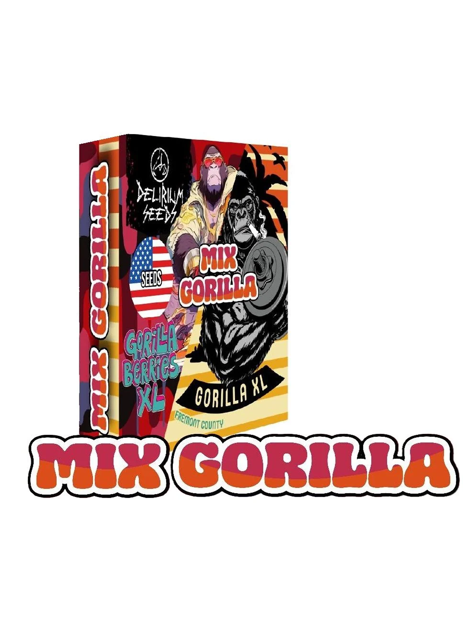 Mix Gorilla Auto -Delirium Seeds (X14/X8/X4) 1