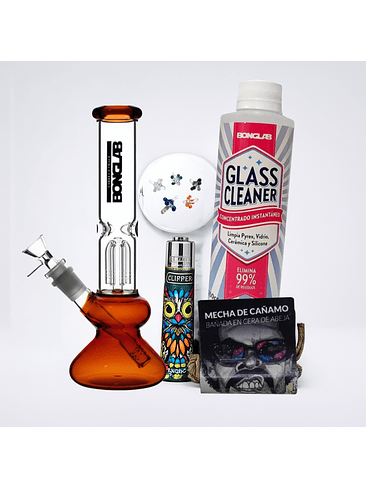 PACK BONGLAB FAT CANDY AMBER 1