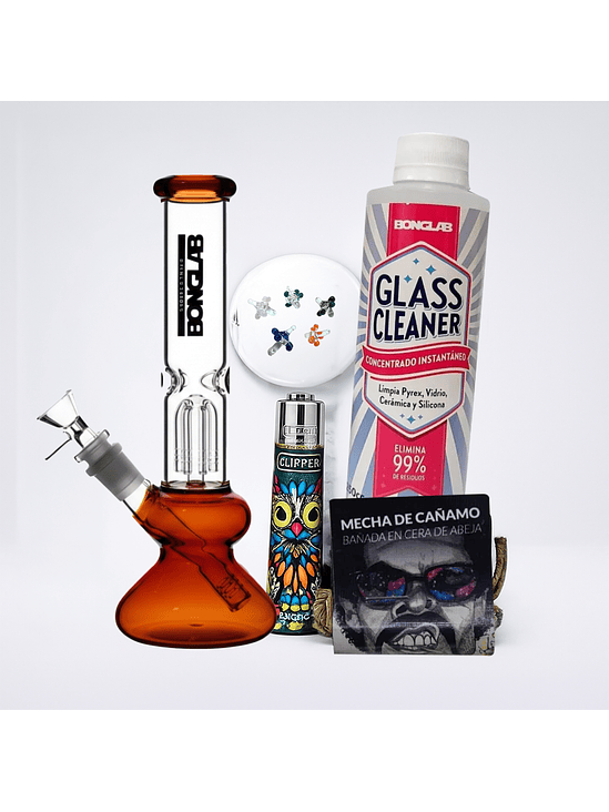 PACK BONGLAB FAT CANDY AMBER 1