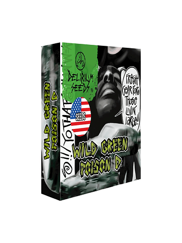 WILD GREEN POISON D AUTO X2-DELIRIUM SEEDS 1