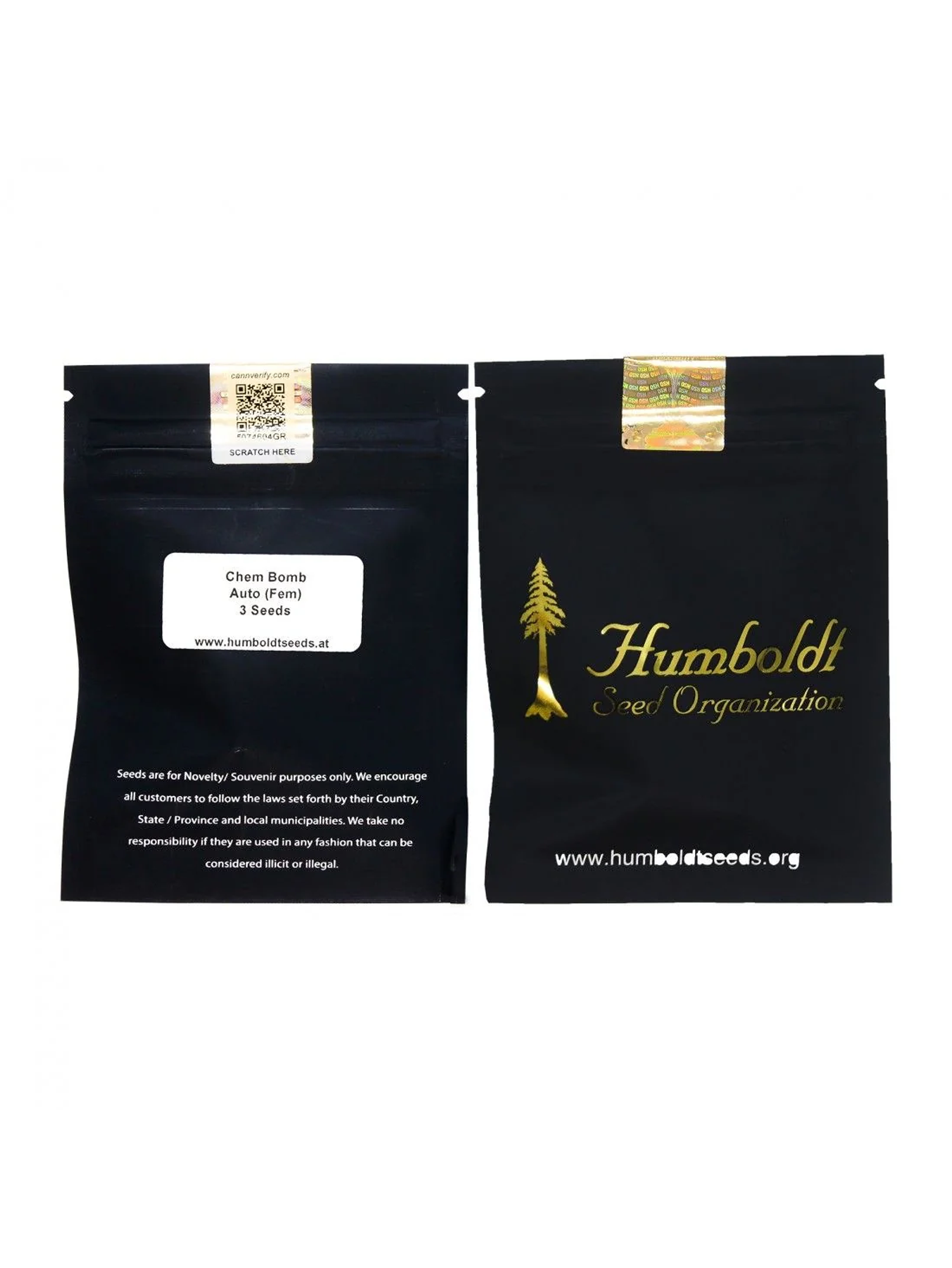 Chem Bomb Auto X3 - Humboldt Seeds 1