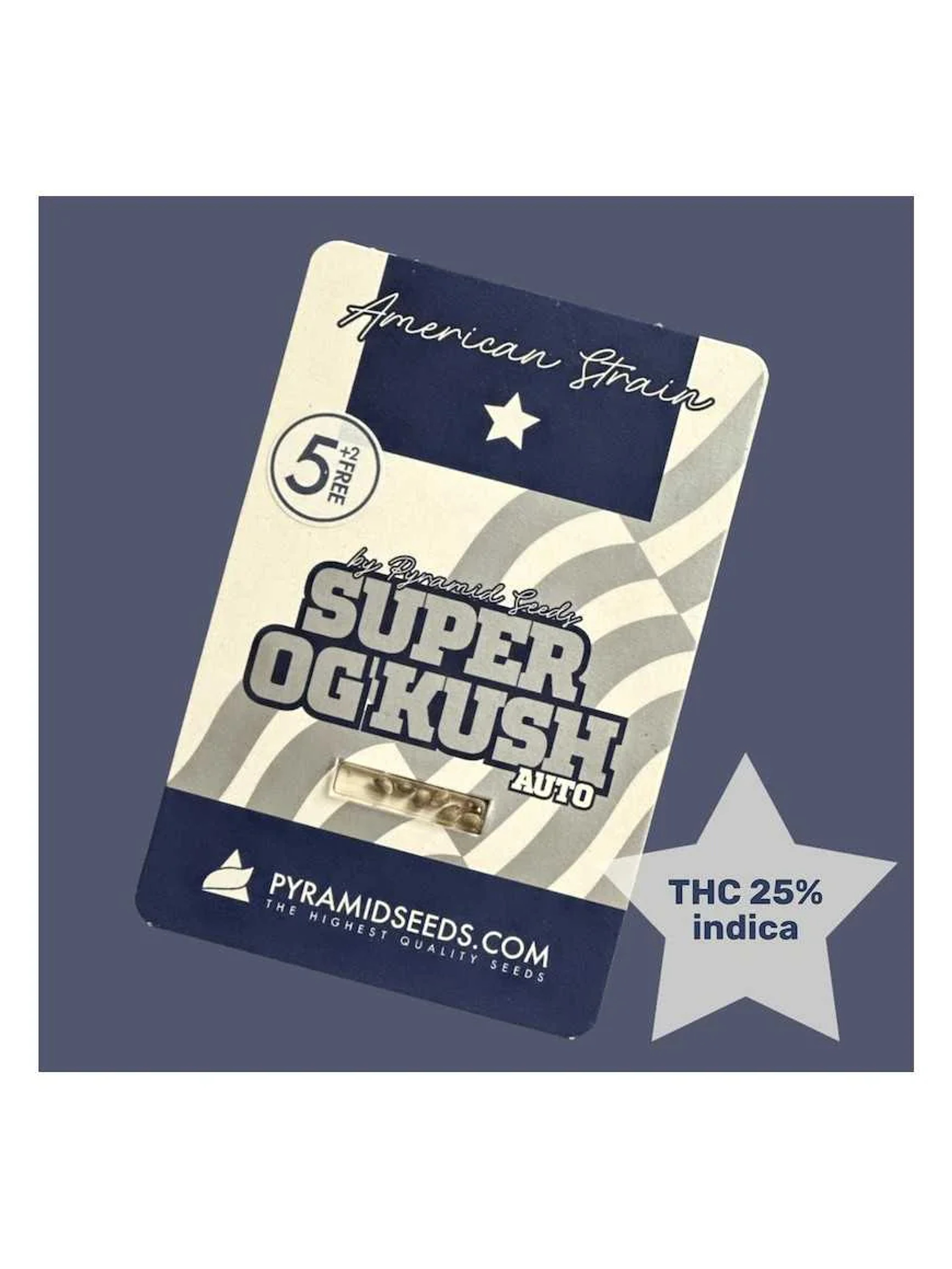 Super Og Kush Auto -Pyramid Seeds (X50/X5+2/X3+1) 1