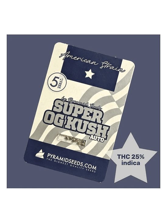 SUPER OG KUSH AUTO X50-PYRAMID SEEDS 1