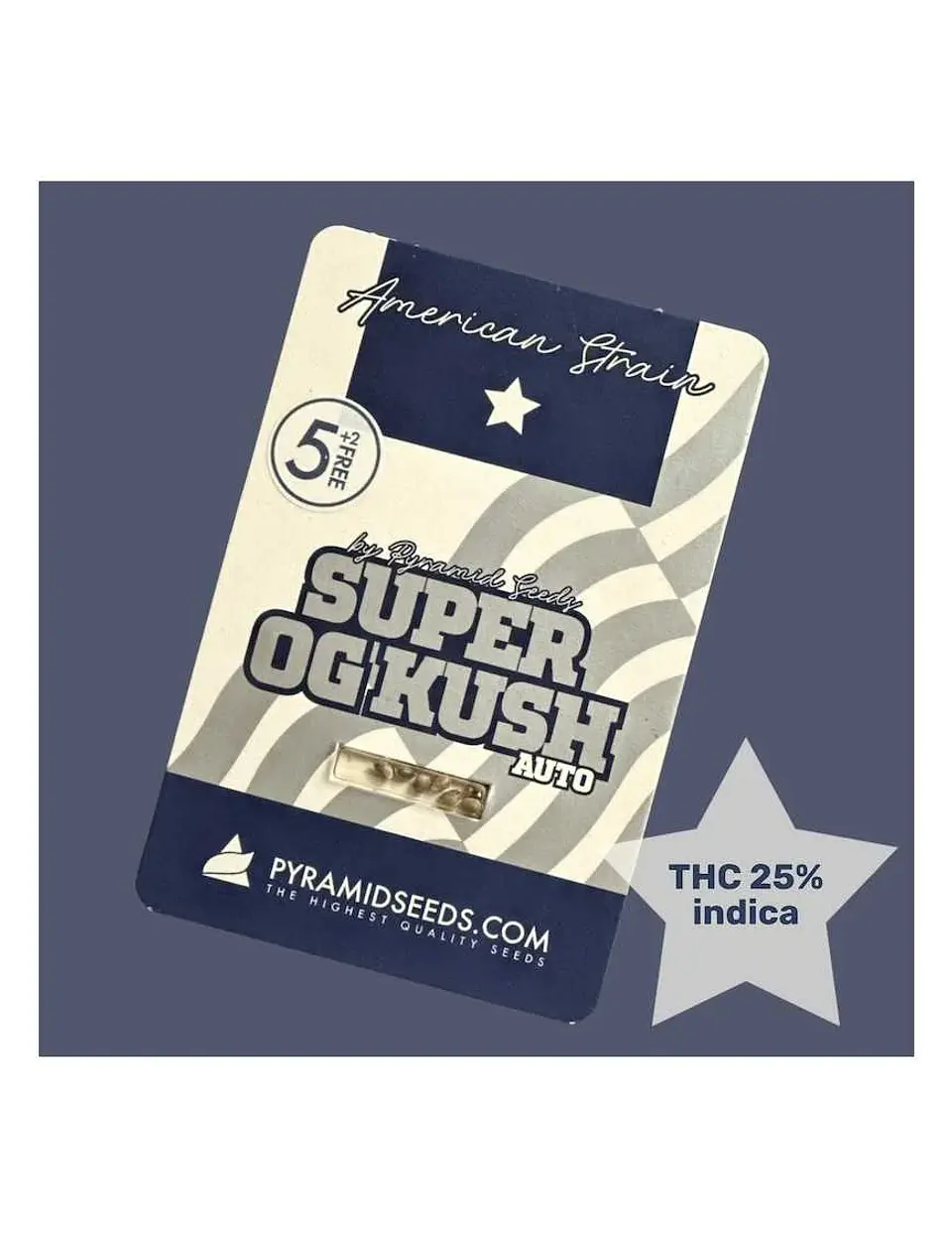 Super Og Kush Auto -Pyramid Seeds (X50/X5+2/X3+1) 1