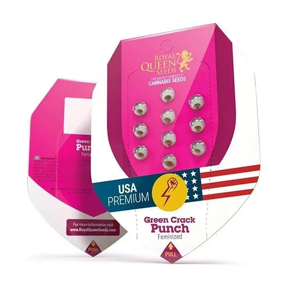 Green Crack Punch Usa Premium Fem -Royal Queen (X10/X3) 1