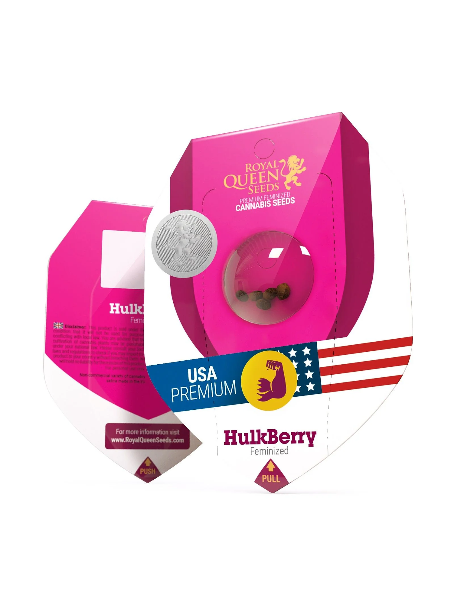 Hulkberry Usa Premium Fem X3-Royal Queen Seeds 1