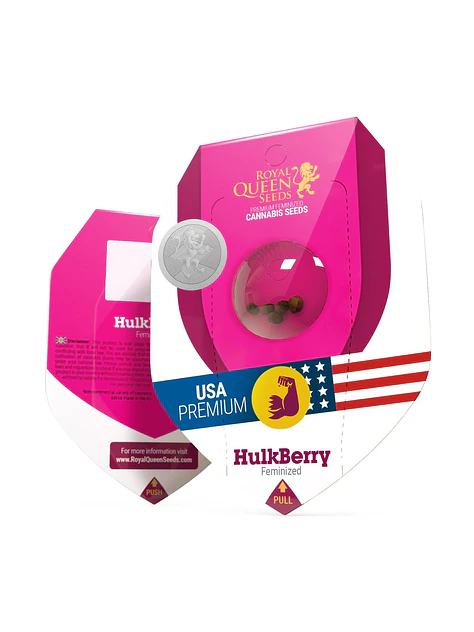 Hulkberry Usa Premium Fem X3-Royal Queen Seeds 1
