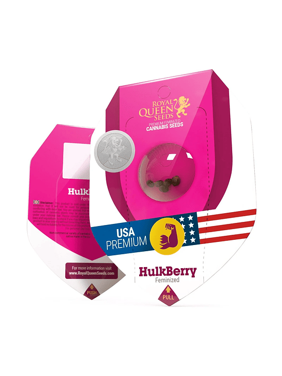 HULKBERRY USA PREMIUM FEM X3-ROYAL QUEEN SEEDS 1
