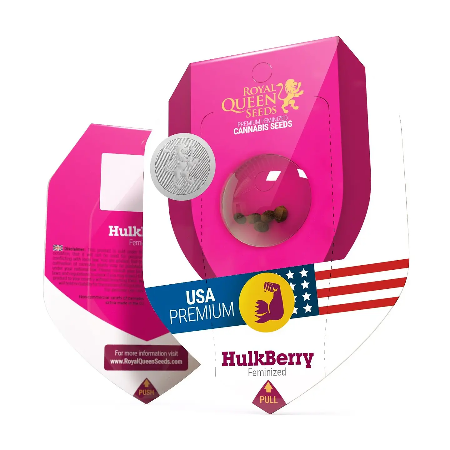 Hulkberry Usa Premium Fem X3-Royal Queen Seeds 1