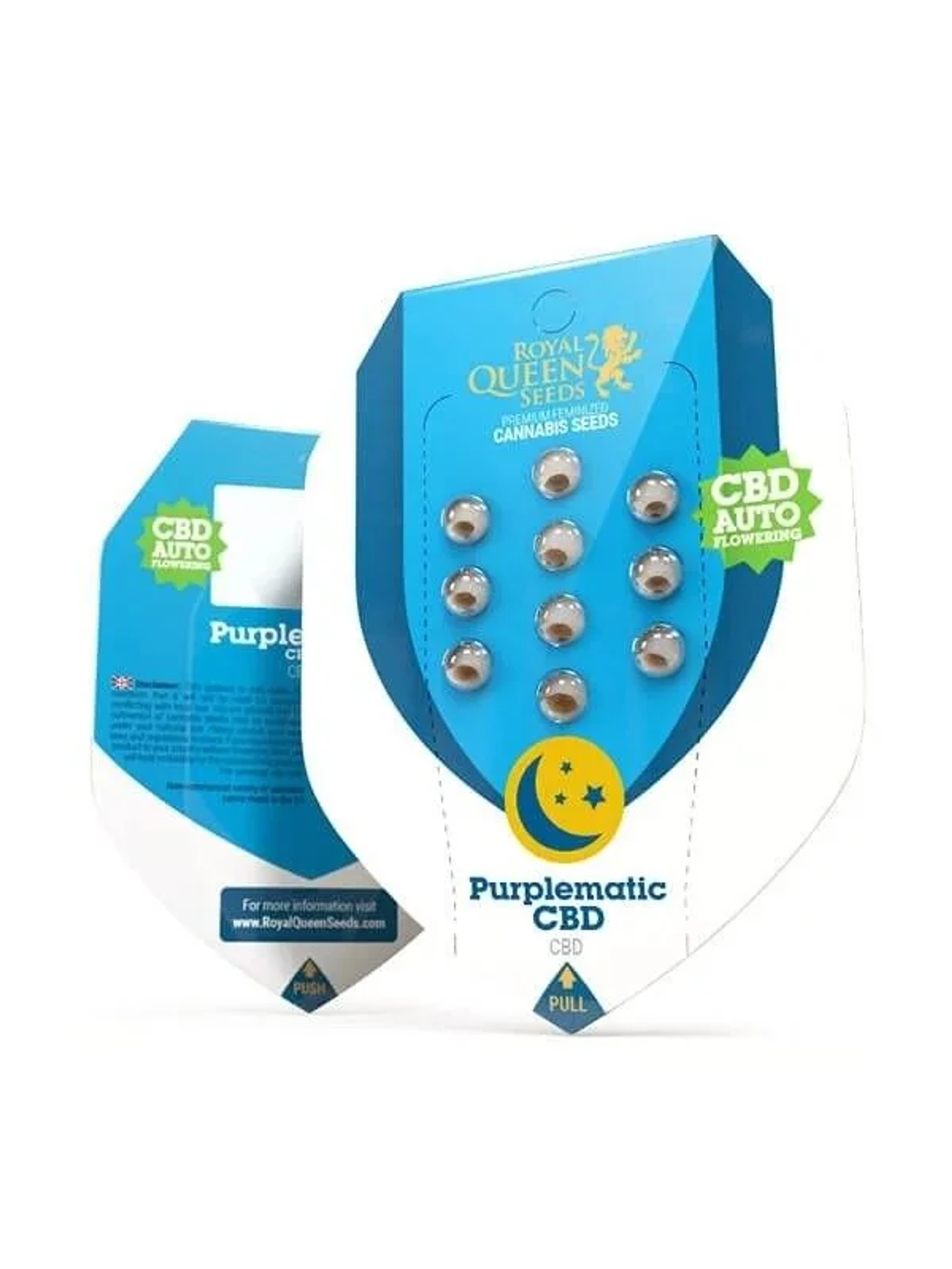 Purplematic Cbd Auto -Royal Queen Seeds (X3/X1) 1