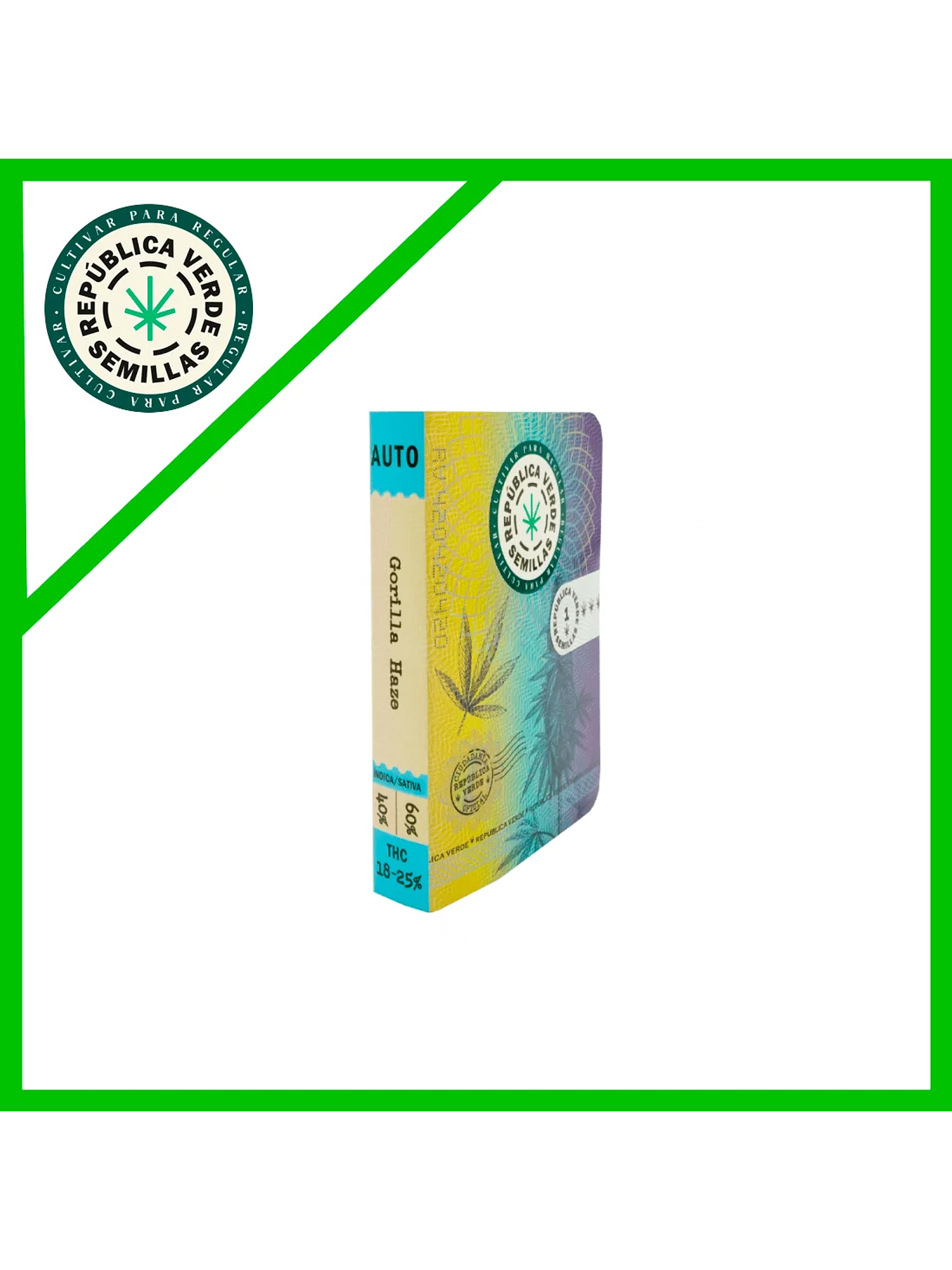 Gorilla Haze Auto X3 - Republica Verde 1