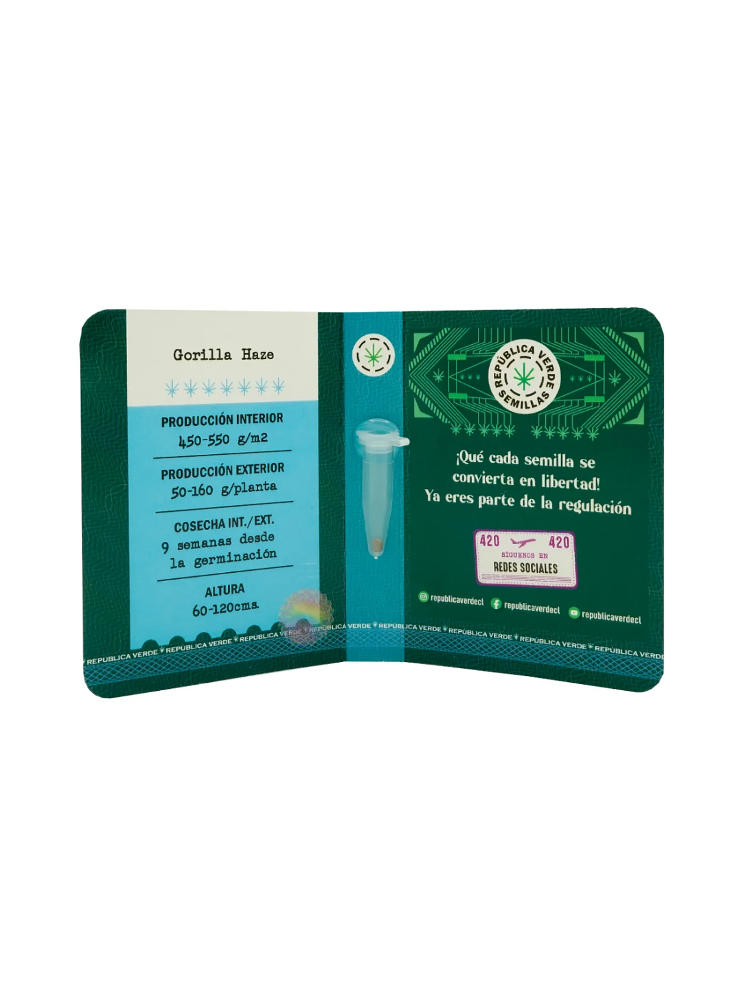 Gorilla Haze Auto X3 - Republica Verde 2