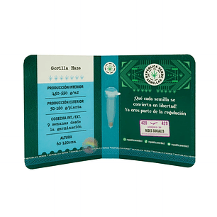 GORILLA HAZE AUTO X3 - REPUBLICA VERDE