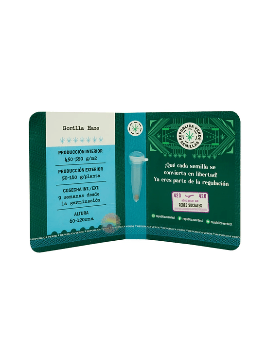 GORILLA HAZE AUTO X3 - REPUBLICA VERDE 2