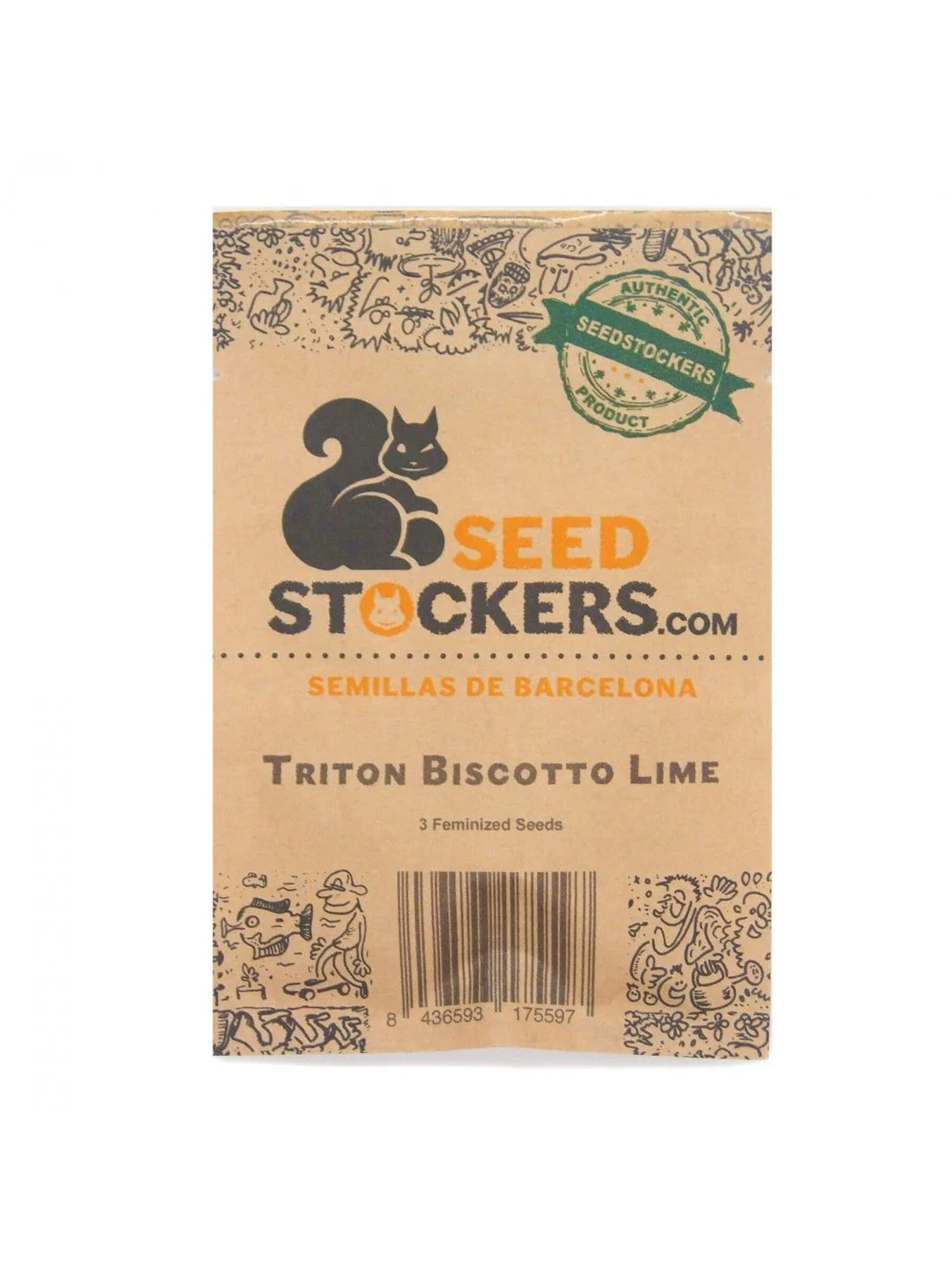 Triton Biscotto Lime Fem X3 - Seedstockers 1