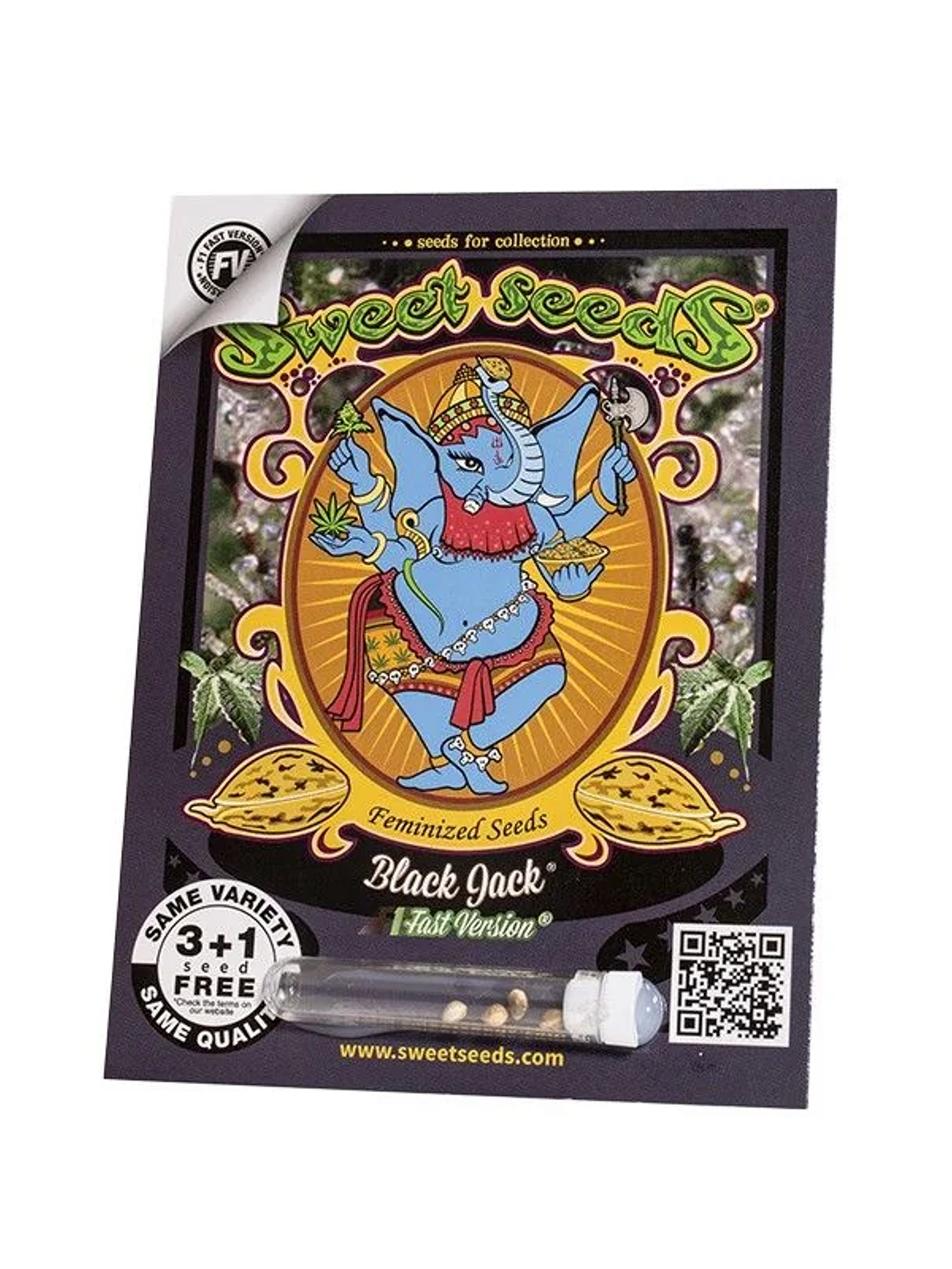 Black Jack F1 Fem -Sweet Seeds (X100/X25/X3+1) 1