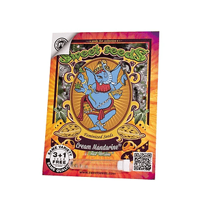 Cream Mandarine F1 Fem (x3+1 / x25 / X100)-Sweet Seeds