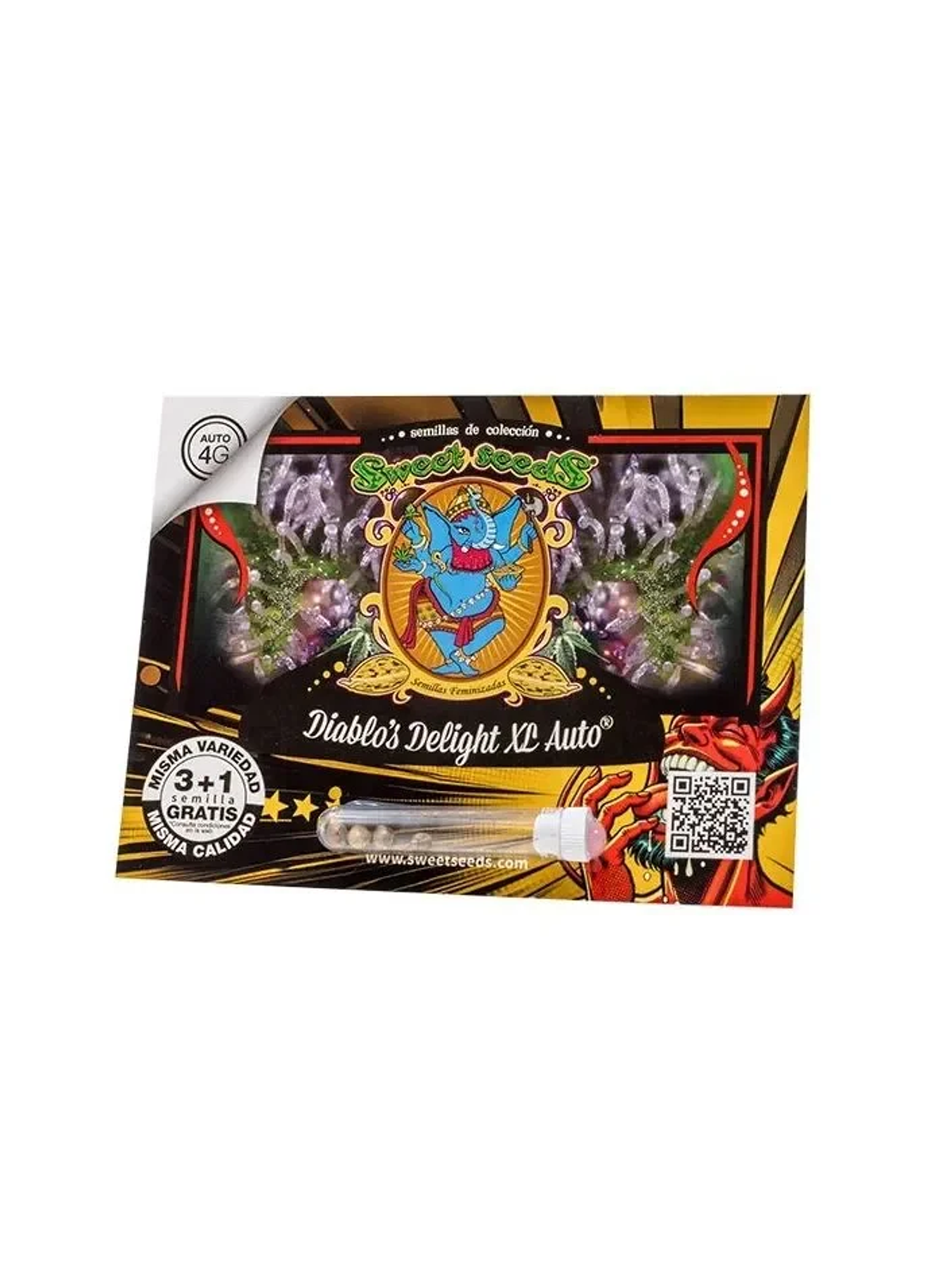 Diablos Delight Xl Auto X3+1-Sweet Seeds 1