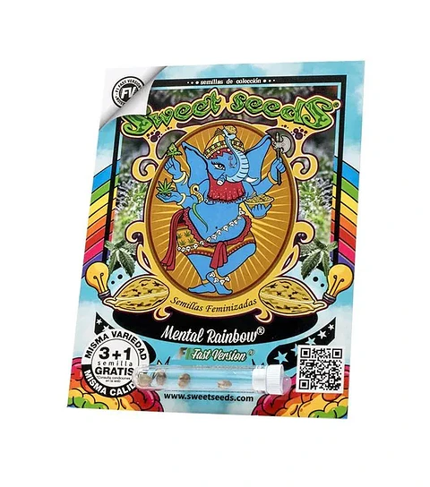 Mental Rainbow F1 Fast Version X3+1-Sweet Seeds