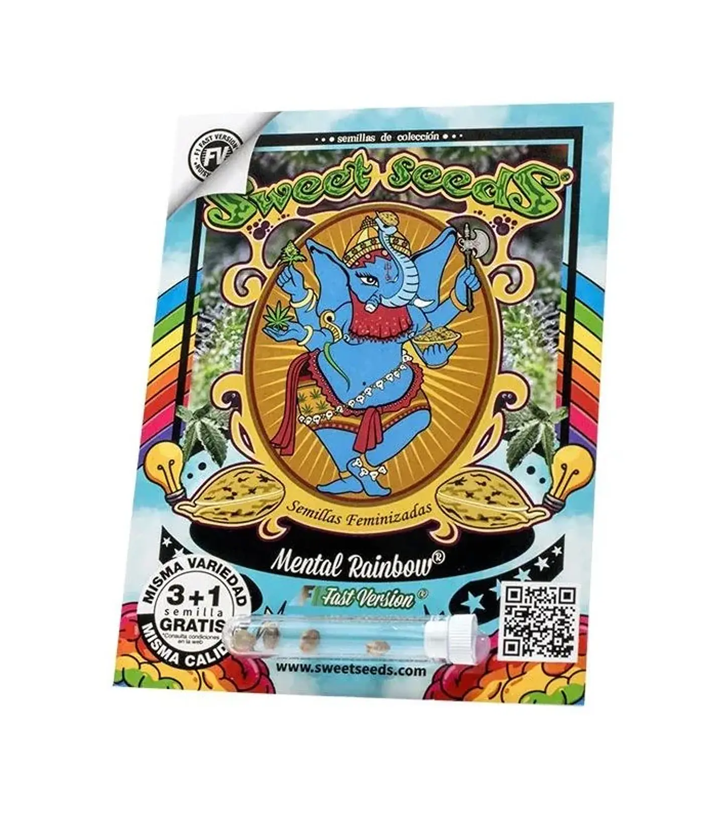 Mental Rainbow F1 Fast Version X3+1-Sweet Seeds 1