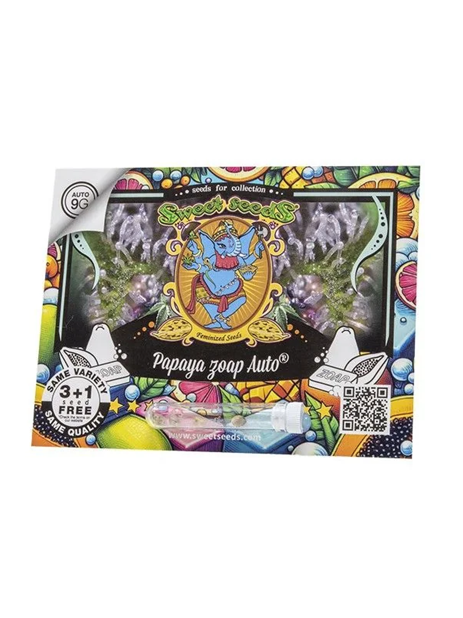 Papaya Zoap Auto -Sweet Seeds (X100/X25/X3+1) 1