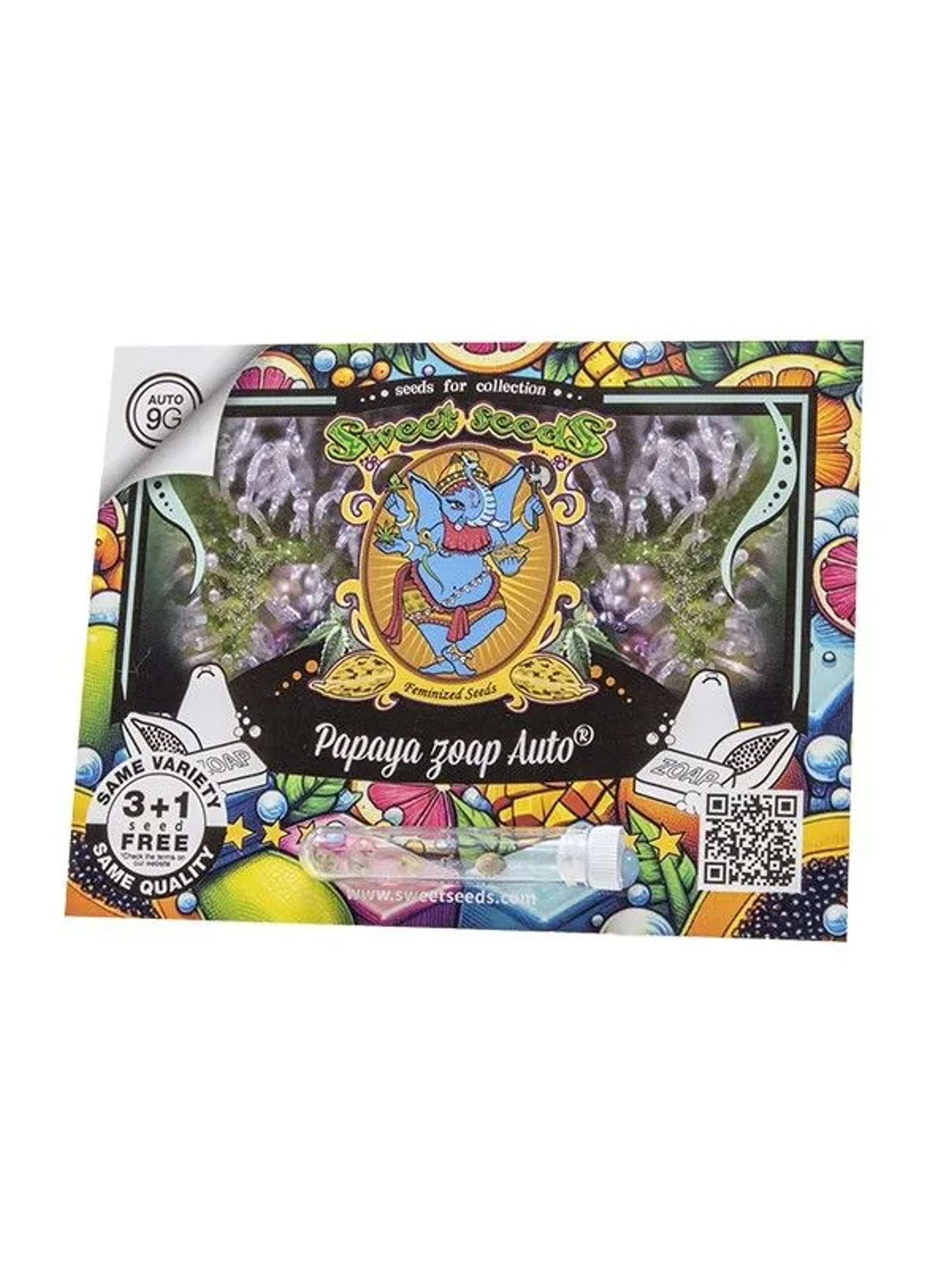 Papaya Zoap Auto -Sweet Seeds (X100/X25/X3+1) 1