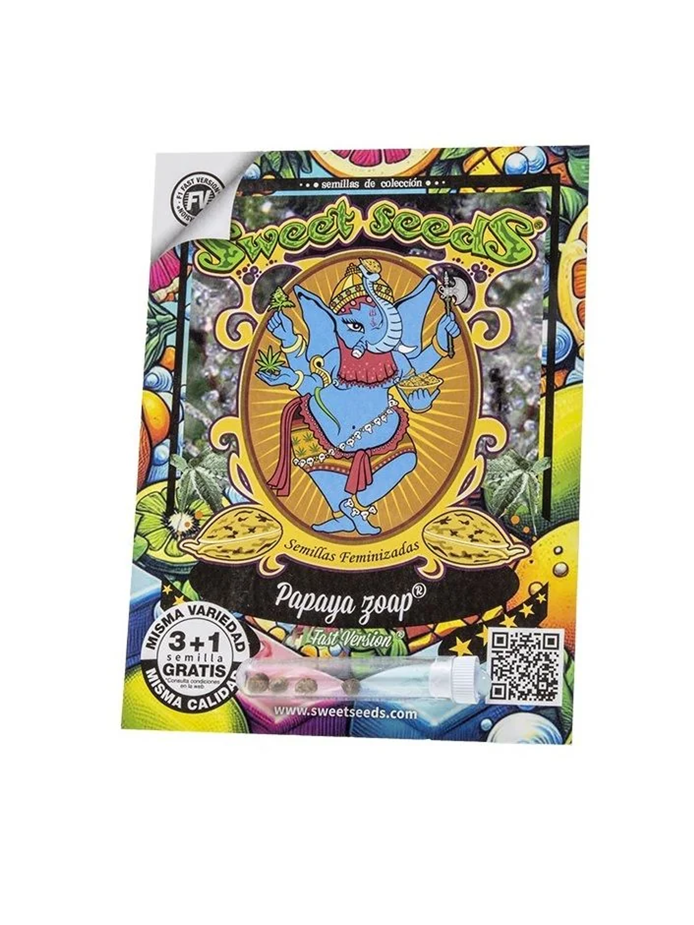 Papaya Zoap F1 Fast Version X3+1-Sweet Seeds 1