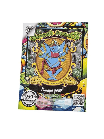 PAPAYA ZOAP F1 FAST VERSION X3+1-SWEET SEEDS 1