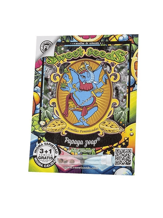 PAPAYA ZOAP F1 FAST VERSION X3+1-SWEET SEEDS 1