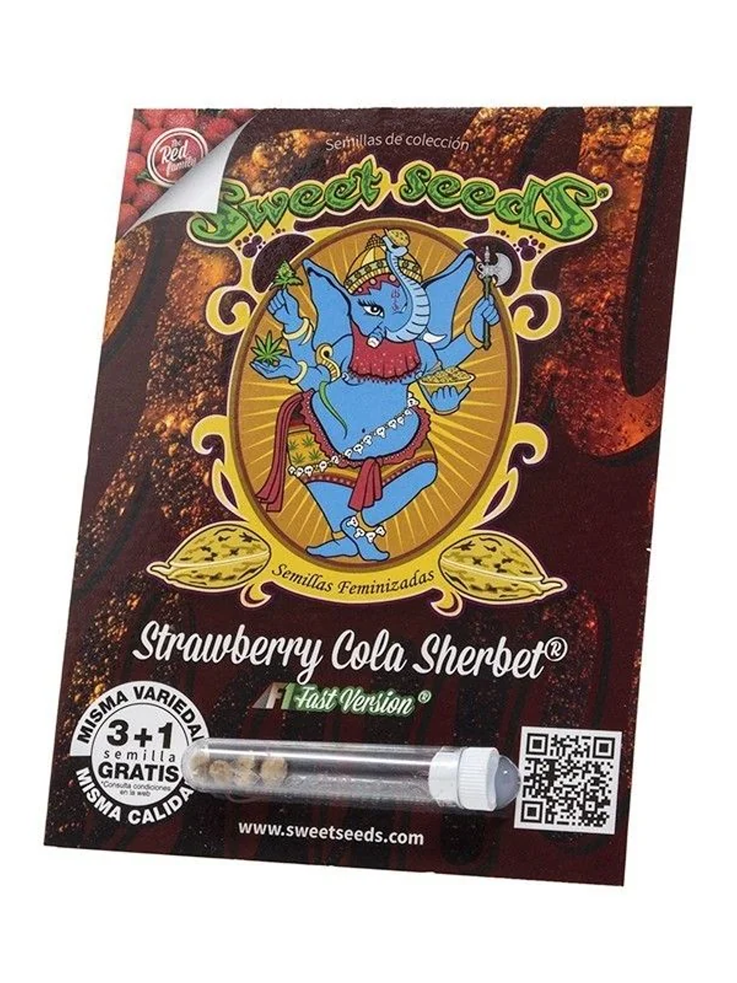 Strawberry Cola Sherbert F1 X3+1 - Sweet Seeds 1