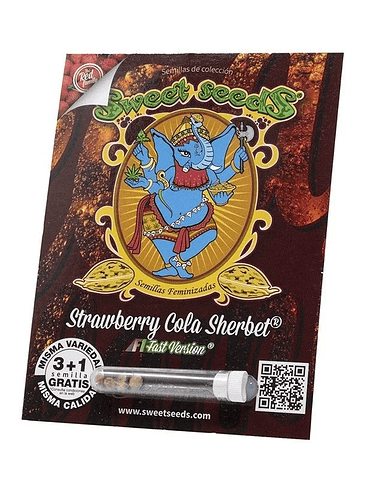 STRAWBERRY COLA SHERBERT F1 X3+1 - SWEET SEEDS 1