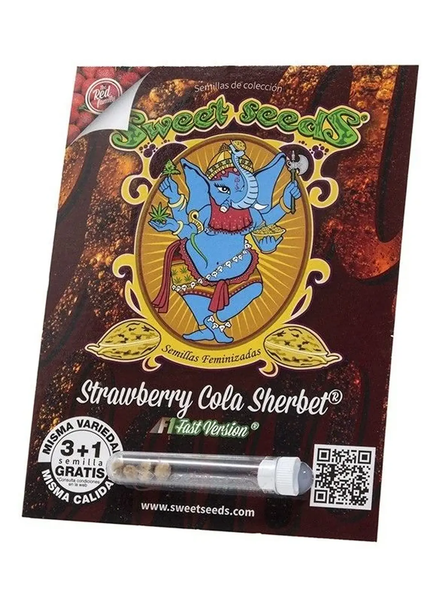 Strawberry Cola Sherbert F1 X3+1 - Sweet Seeds 1