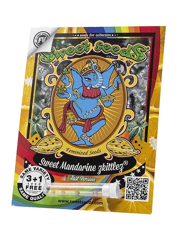 SWEET MANDARINE ZKITTLEZ F1  FEM X100-SWEET SEEDS 1