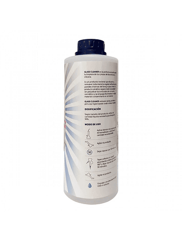 GLASS CLEANER LIMPIADOR 1LT-BONGLAB 2