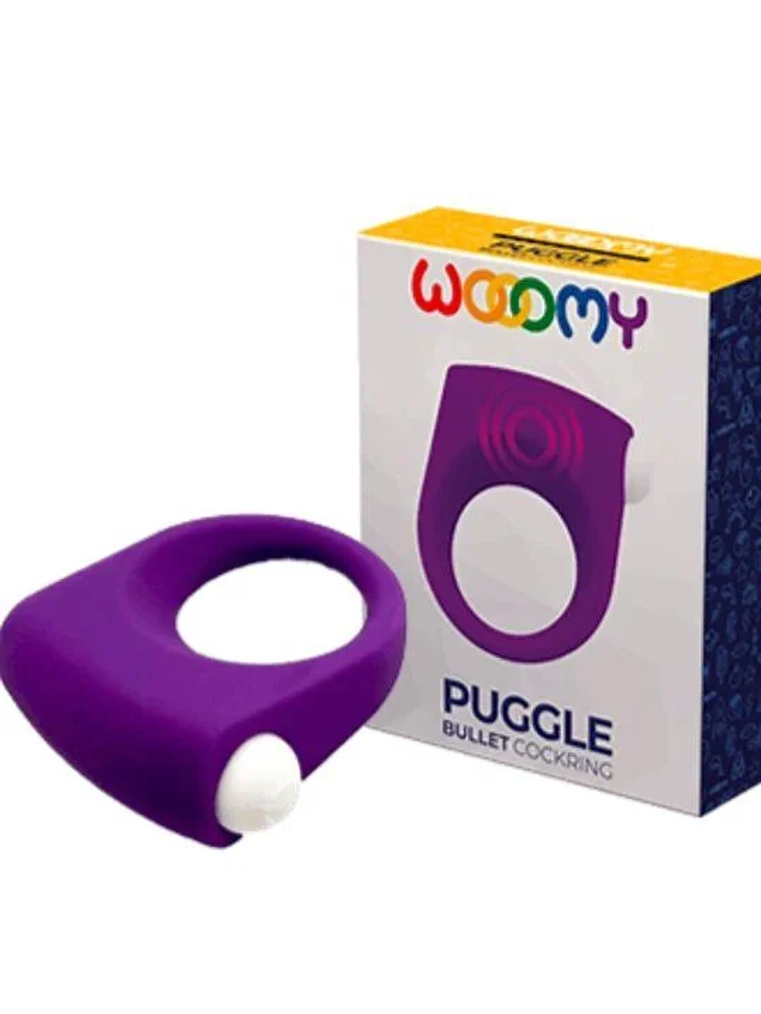 Anillo Vibrador Bala Wooomy Puggle 3