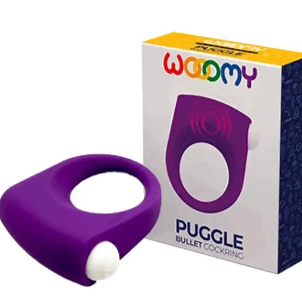 Anillo Vibrador Bala Wooomy Puggle 3