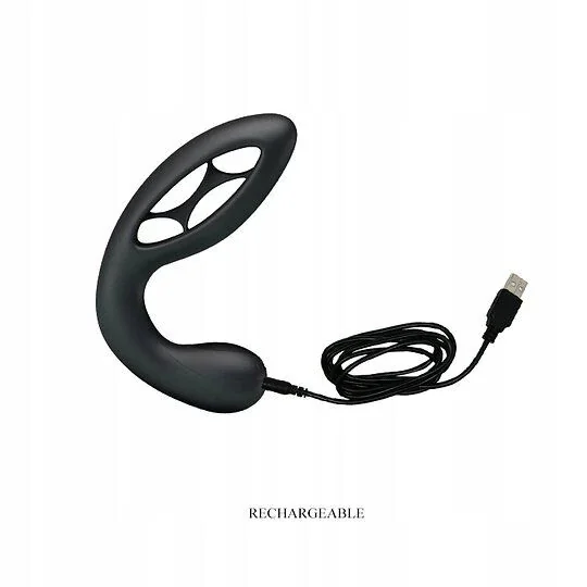 Plug Anal Vibratorio Flexible Recargable 1