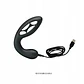 Plug Anal Vibratorio Flexible Recargable - Miniatura 1