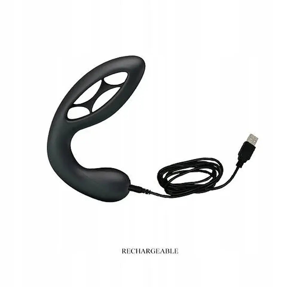 Plug Anal Vibratorio Flexible Recargable 1
