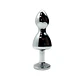 Plug Anal Metálico Wooomy Lollypop - Miniatura 1