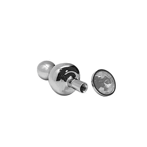 Plug Anal Metálico Wooomy Lollypop