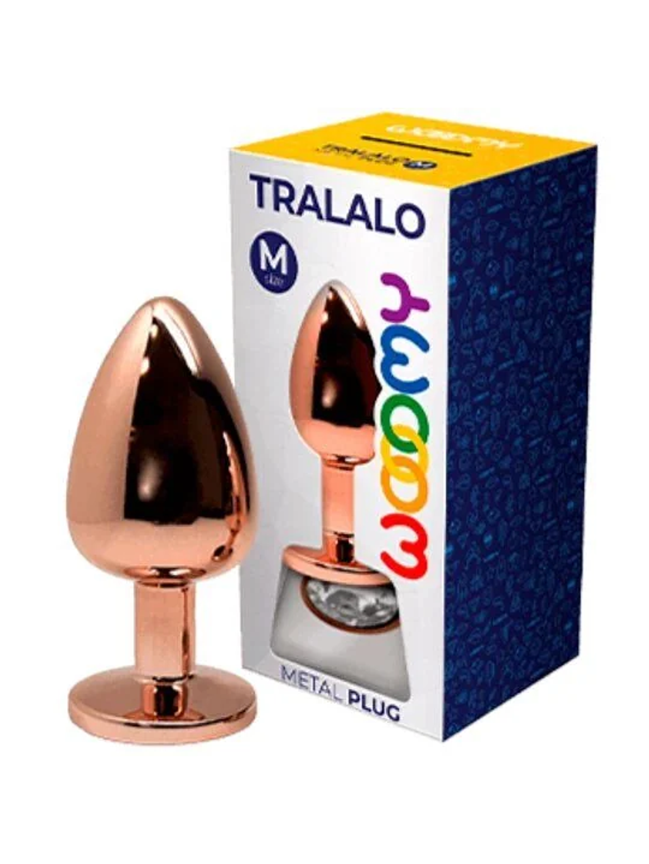 Plug Anal Metálico Wooomy Tralalo 2