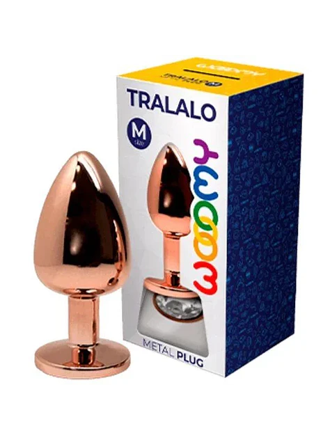 Plug Anal Metálico Wooomy Tralalo 2