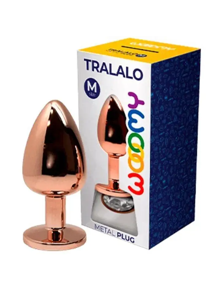 Plug Anal Metálico Wooomy Tralalo 2