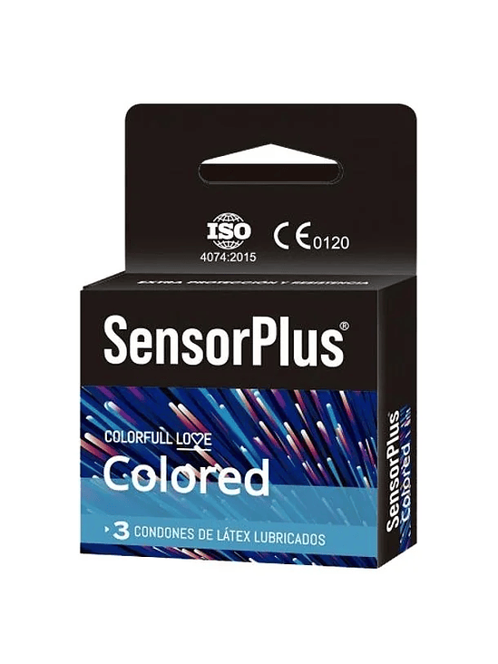 PRESERVATIVO SENSOR PLUS - COLORED 1
