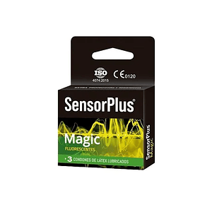 Preservativo Sensor Plus - Magic Fluorescente