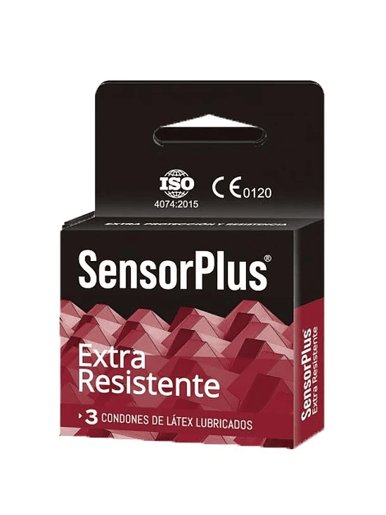 PRESERVATIVO SENSOR PLUS - EXTRA RESISTENTE 1