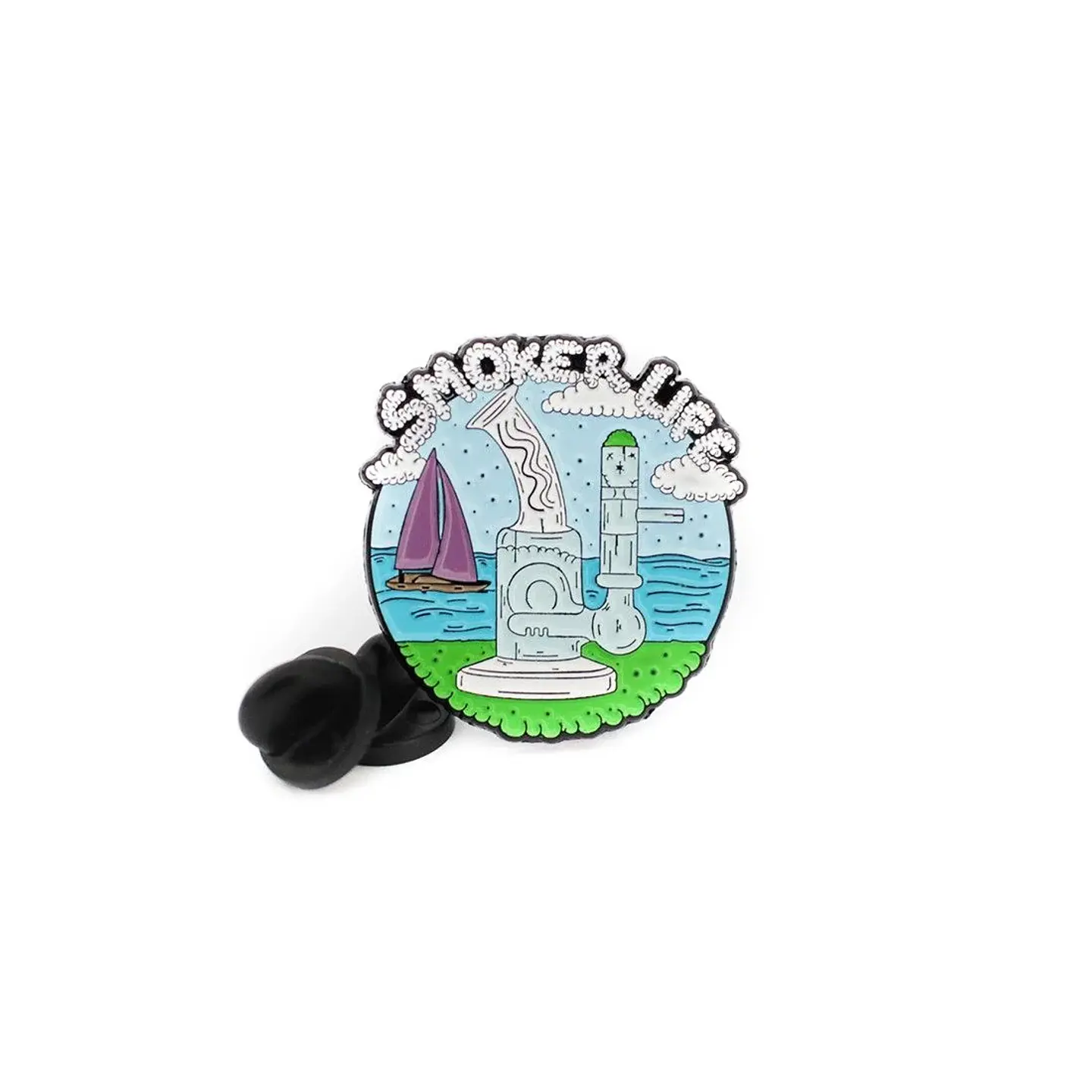 Chill Coast Pin Ed. Limitada-Bonglab X Hightrip 1