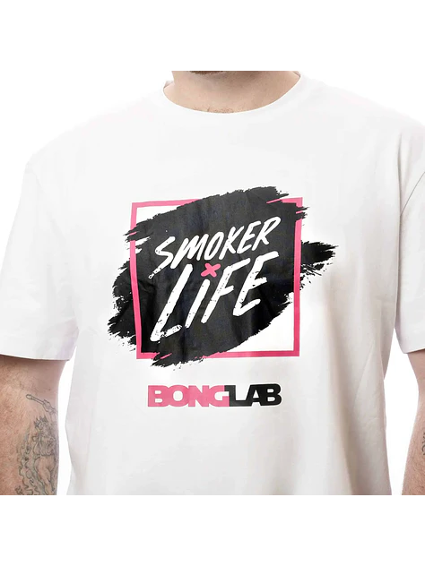 White Shirt Smoker Life Xl-Bonglab 1